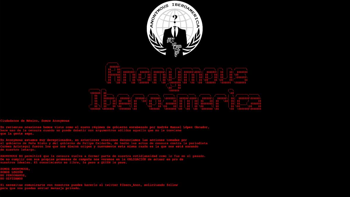 Anonymous Iberoamerica