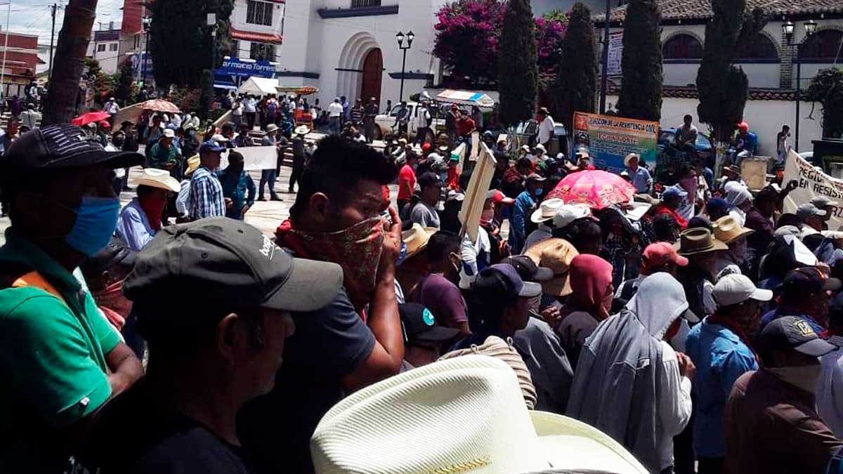 Marcha en Chiapas