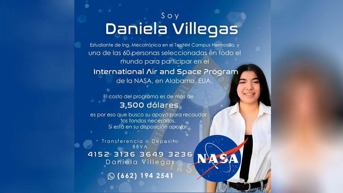 Daniela Villegas NASA