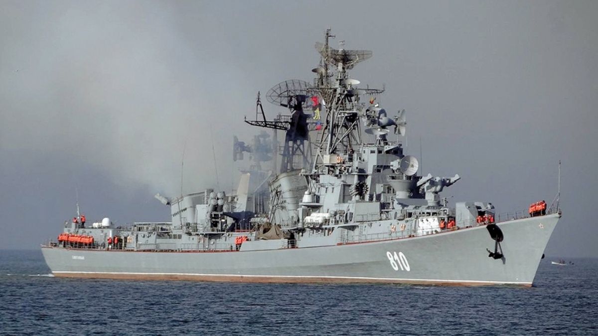 Barco militar de Rusia