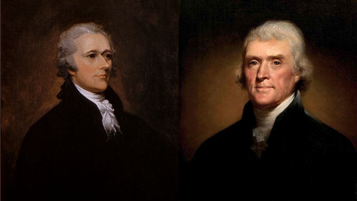 Hamilton y Jefferson