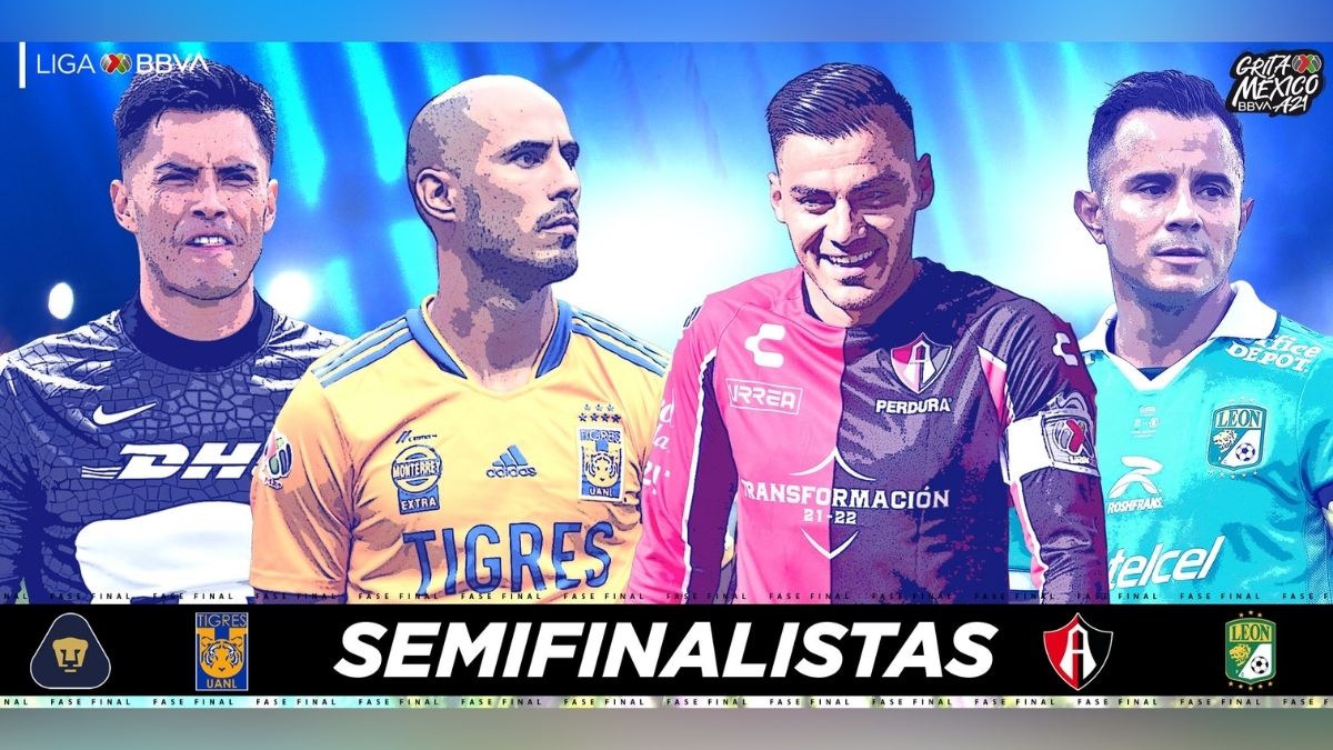 Semifinalistas Liga MX
