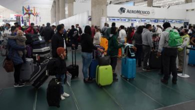 Cancelacion vuelos AeroMexico