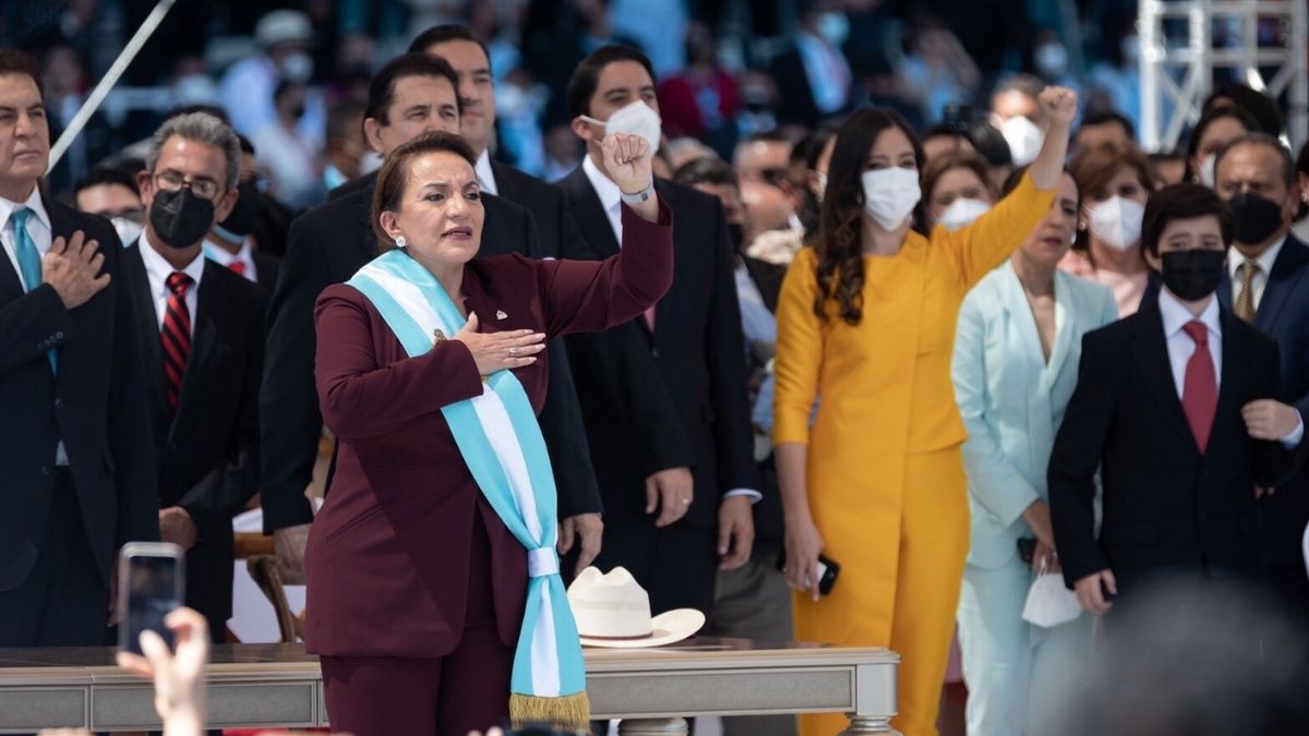 Xiomara Castro presidenta Honduras