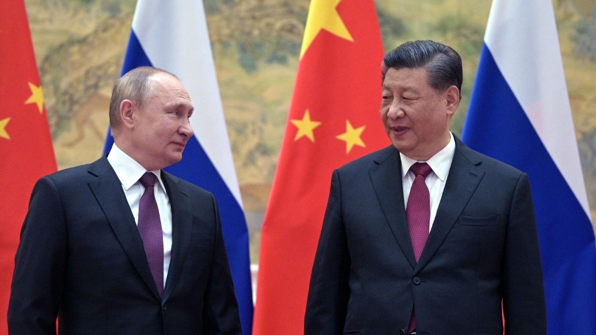Presidentes Rusia y China