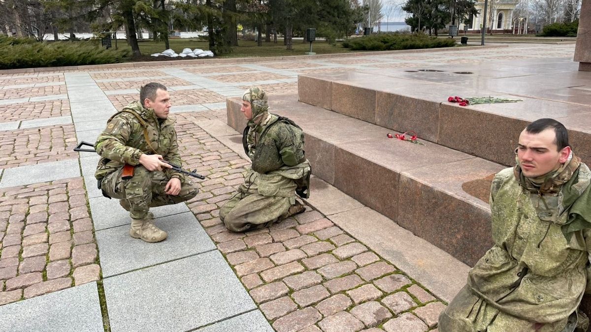 Soldados en Ucrania